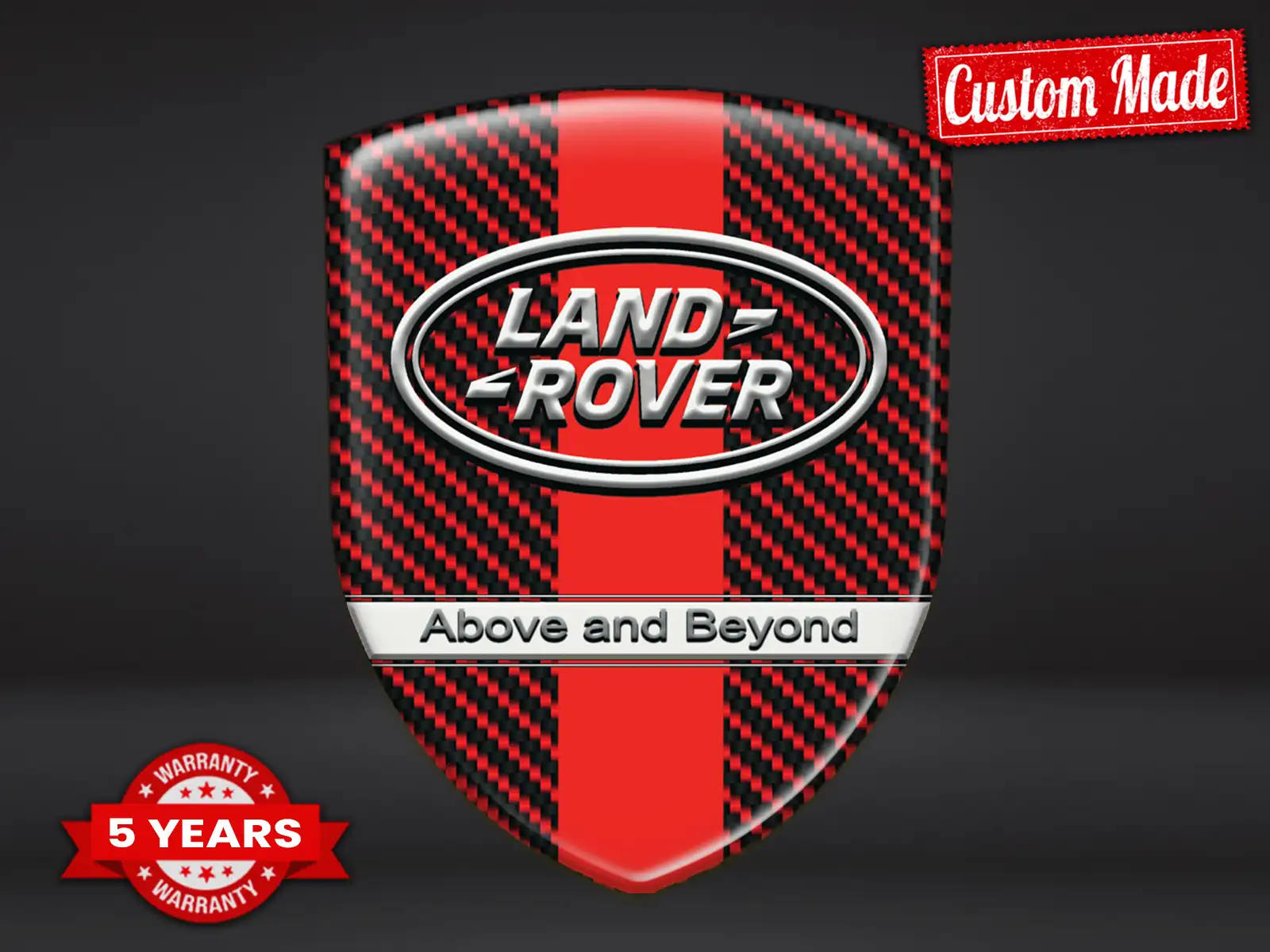 Land Rover Etichette Adesive Aziendali Resistenti Elite Drift